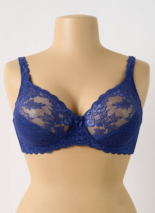 Soutien-gorge bleu PIEGE pour femme