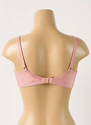 Soutien-gorge effet matière satinée haut soutien-gorge emboitant rose ANTIGEL femme