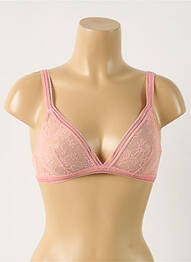 Soutien-gorge sans armature bralettes rose LEJABY femme