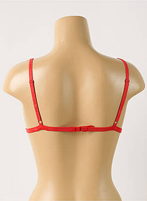 Soutien-gorge sans armature haut triangles rouge DIESEL femme