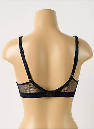 Soutien-gorge sans armature haut soutien-gorge emboitant noir LOU femme