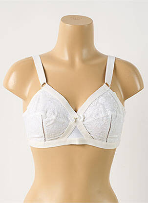 Soutien-gorge sans armature haut soutien-gorge emboitant blanc SANS COMPLEXE femme