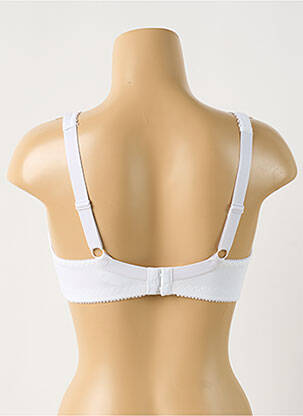Soutien-gorge sans armature haut soutien-gorge emboitant blanc PIEGE femme