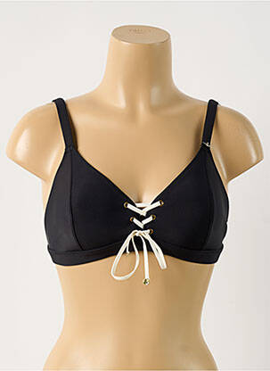 Haut de maillot de bain noir LOVE STORIES pour femme