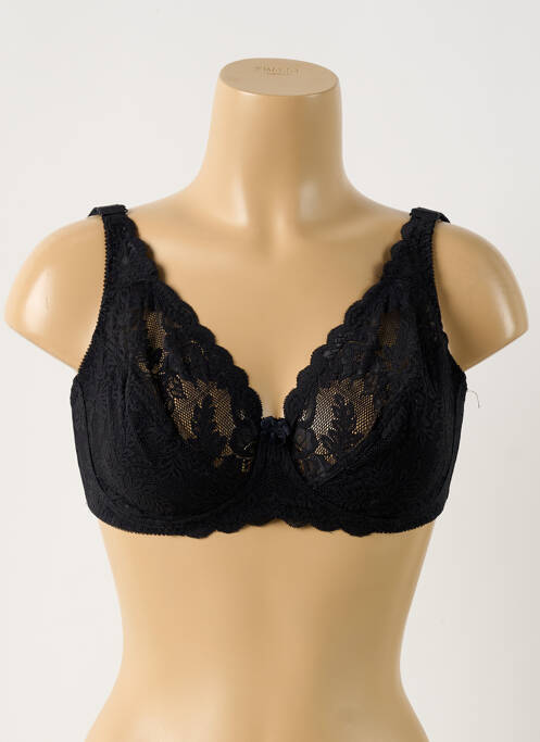 Soutien-gorge noir PIEGE pour femme