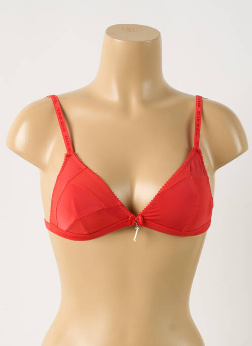 Soutien-gorge rouge DIESEL pour femme