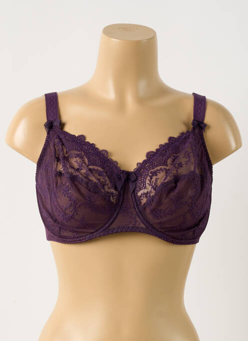Soutien-gorge violet EMPREINTE pour femme