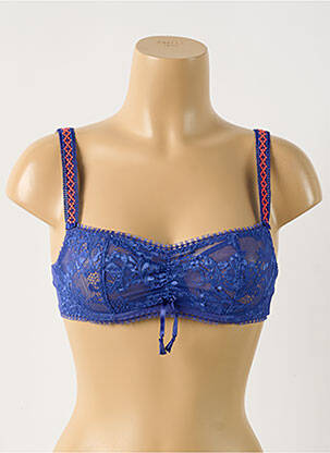 Soutien-gorge avec armature brassieres bleu AUBABE femme