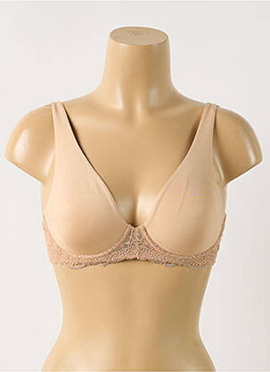 Soutien-gorge haut soutien-gorge emboitant haut soutien-gorge emboitant beige HUIT femme