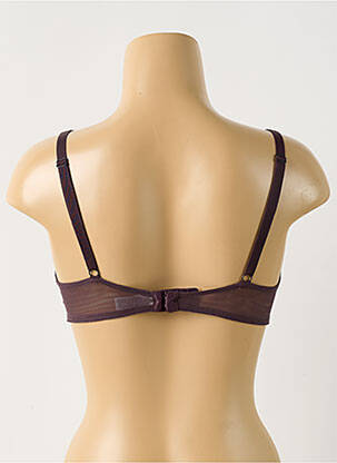 Soutien-gorge broderie haut soutien-gorge emboitant violet WACOAL femme