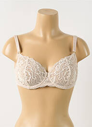 Soutien-gorge légère et transparente haut soutien-gorge emboitant beige ANDRES SARDA femme