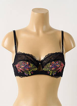 Soutien-gorge légère et transparente haut soutien-gorge emboitant noir LISE CHARMEL femme
