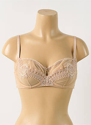 Soutien-gorge légère et transparente haut soutien-gorge emboitant chair LISE CHARMEL femme