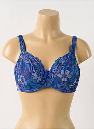 Soutien-gorge légère et transparente haut soutien-gorge emboitant bleu PRIMA DONNA femme