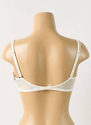 Soutien-gorge effet matière satinée haut soutien-gorge emboitant beige MARIE JO femme