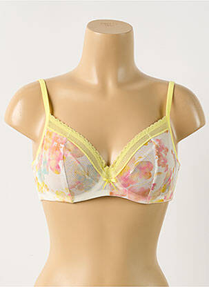 Soutien-gorge légère et transparente haut soutien-gorge emboitant jaune MARIE JO femme