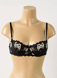 Soutien-gorge légère et transparente haut soutien-gorge emboitant noir AUBADE femme