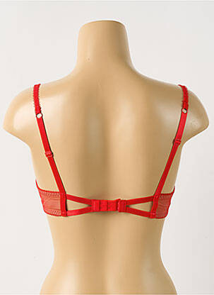Soutien-gorge légère et transparente haut soutien-gorge emboitant rouge DCI CORPORATION femme