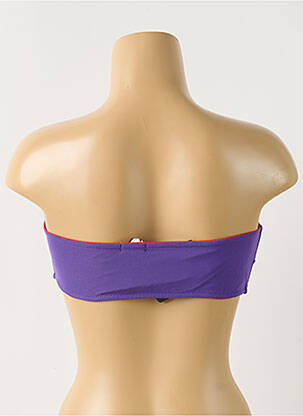Soutien-gorge sans armature haut bandeau violet DIESEL femme