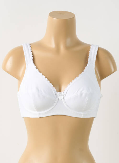 Soutien-gorge blanc PIEGE pour femme
