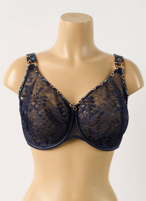 Soutien-gorge bleu EMPREINTE pour femme