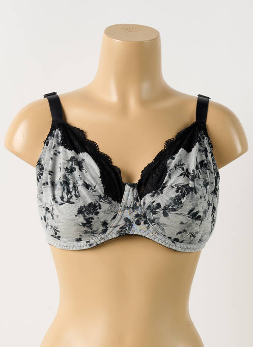 Soutien-gorge gris ANTIGEL pour femme