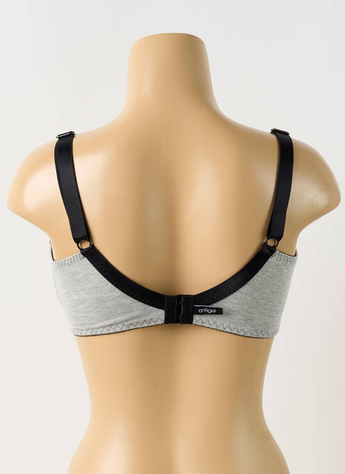 Soutien-gorge gris ANTIGEL femme
