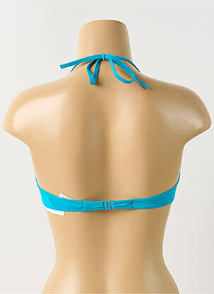Haut de maillot de bain stretch haut bandeau bleu LEJABY femme