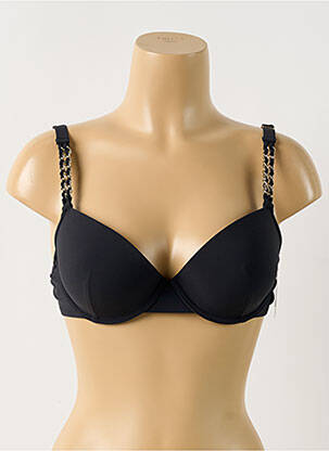 Haut de maillot de bain stretch haut soutien-gorge moulé noir AUBADE femme