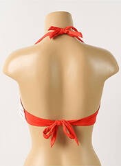 Haut de maillot de bain rouge AUBADE pour femme seconde vue