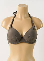 Haut de maillot de bain vert AUBADE pour femme seconde vue