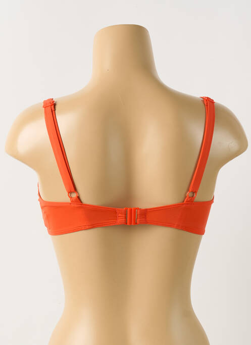 Haut de maillot de bain orange EMPREINTE pour femme