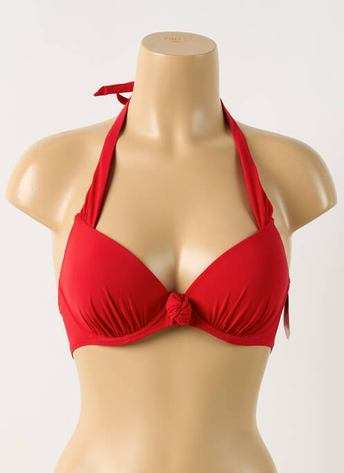 Haut de maillot de bain rouge AUBADE pour femme