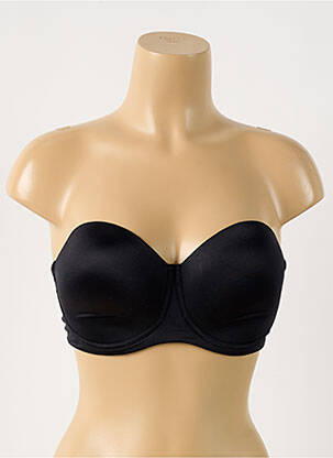 Soutien-gorge effet matière satinée haut soutien-gorge moulé noir WACOAL femme