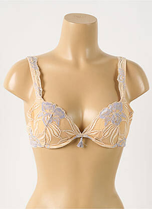 Soutien-gorge légère et transparente haut soutien-gorge moulé chair BARBARA femme