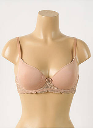 Soutien-gorge broderie haut soutien-gorge moulé chair ROSY femme