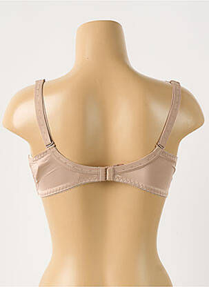 Soutien-gorge effet matière satinée haut soutien-gorge moulé chair SAWREN femme