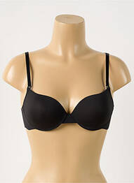 Soutien-gorge effet matière satinée haut soutien-gorge moulé noir WACOAL femme