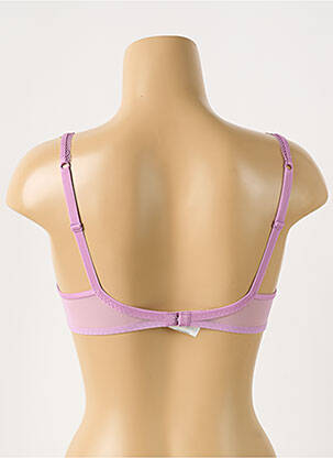 Soutien-gorge broderie haut soutien-gorge moulé violet SIMONE PERELE femme