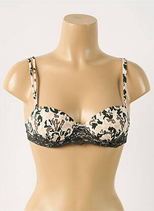 Soutien-gorge broderie haut soutien-gorge moulé vert ANDRES SARDA femme