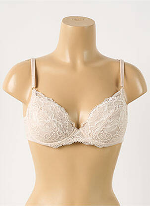 Soutien-gorge légère et transparente haut soutien-gorge moulé beige ANDRES SARDA femme