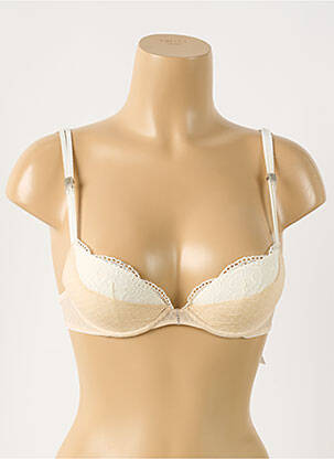 Soutien-gorge haut soutien-gorge push-up haut soutien-gorge push-up beige LEJABY femme
