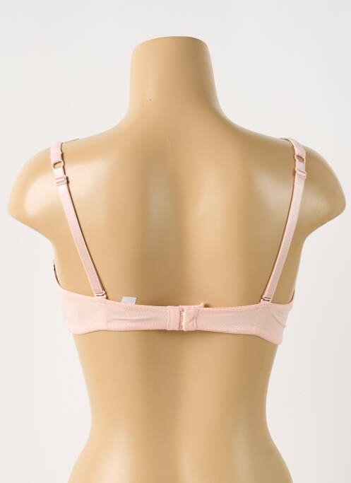 Soutien-gorge effet matière satinée haut soutien-gorge moulé rose PIEGE femme