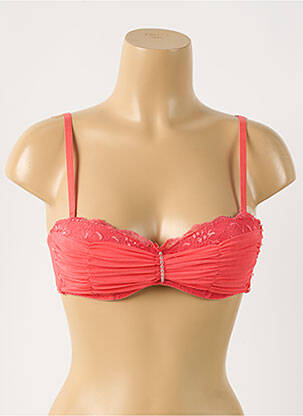 Soutien-gorge haut soutien-gorge push-up haut soutien-gorge push-up orange AIMÉE L. femme