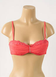Soutien-gorge haut soutien-gorge push-up haut soutien-gorge push-up orange AIMÉE L. femme