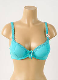 Soutien-gorge haut soutien-gorge push-up haut soutien-gorge push-up bleu AIMÉE L. femme