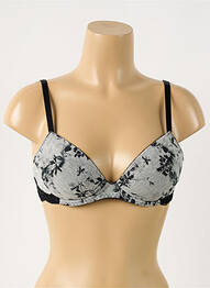 Soutien-gorge haut soutien-gorge push-up haut soutien-gorge push-up gris ANTIGEL femme