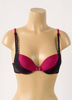 Soutien-gorge effet matière satinée haut soutien-gorge push-up violet PASSIONATA femme