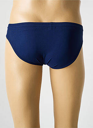 Slip de bain tissage popeline bleu COUP DE COEUR homme