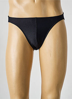 Slip tissage popeline noir HOM homme